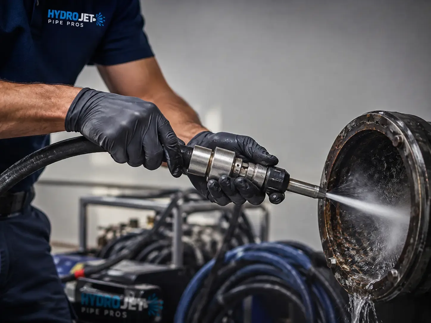 Hydro Jet Pipe Descaling in Reston, VA